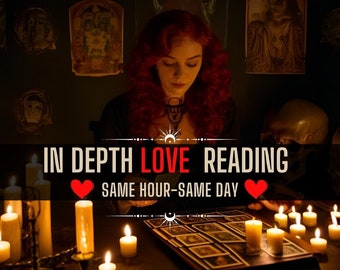 Love Tarot Reading: Same Hour Psychic Insights, Soulmate & Twin Flame Guidance, Detailed Love Reading