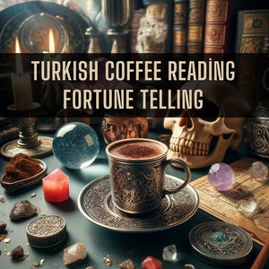 Lettura del caffè turco con intuizione psichica, Tarocchi dell'amore, previsioni di carriera, lettura di oracoli e medium, accurata predizione spirituale del futuro