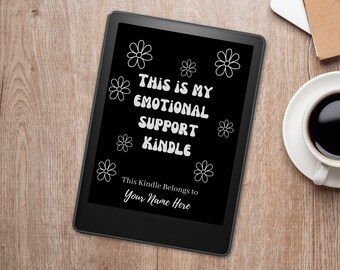 Customizable Kindle Lock Screen, Personalized Support Kindle Screen Saver, Epub Kindle Paperwhite & Oasis Lock Screen, Instant Download