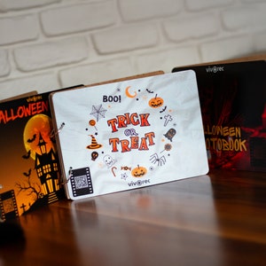 Halloween Memory Book, Scrapbook Album for Family Photos, Halloween Keepsake Book, Instax Memory Album, Spooky Holiday Photo Album