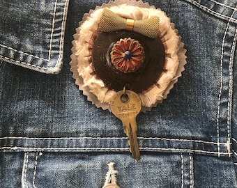 Repurposed Vintage Brooch