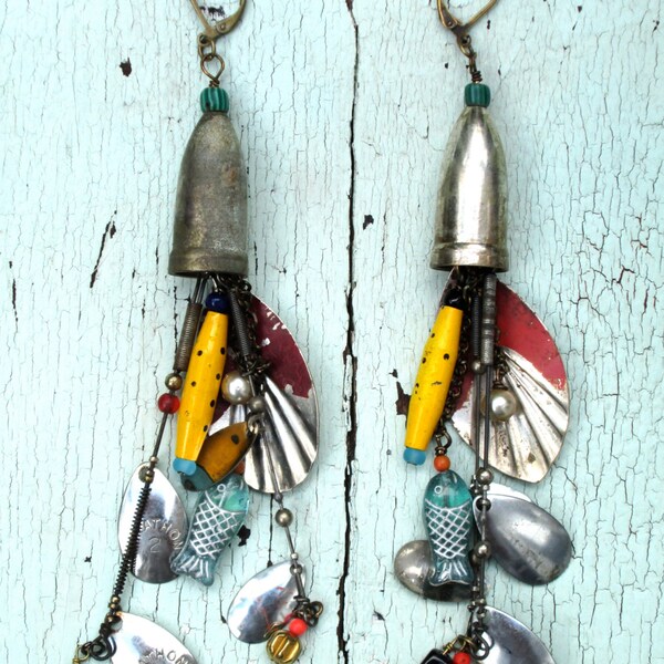 Eco Friendly Earrings - Fish Story