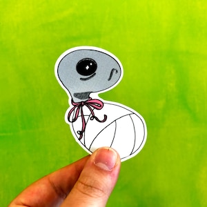 Eraserhead baby David Lynch coquette sticker