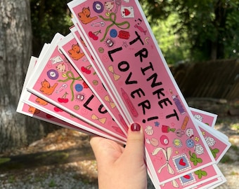 Trinket Lover Cute Bumper Sticker