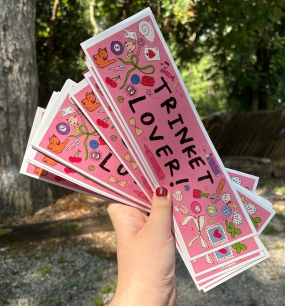 Trinket Lover Cute Bumper Sticker