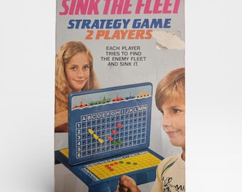 Vintage Sink the Fleet Strategiespiel