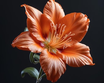 Orange Lily Wall Art | Floral & Nature Prints for Gallery Wall | Printable Digital Download