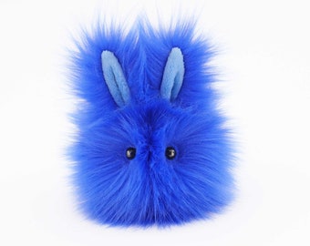 blue easter bunny stuffed animal