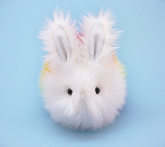 Rainbow stuffed bunny top