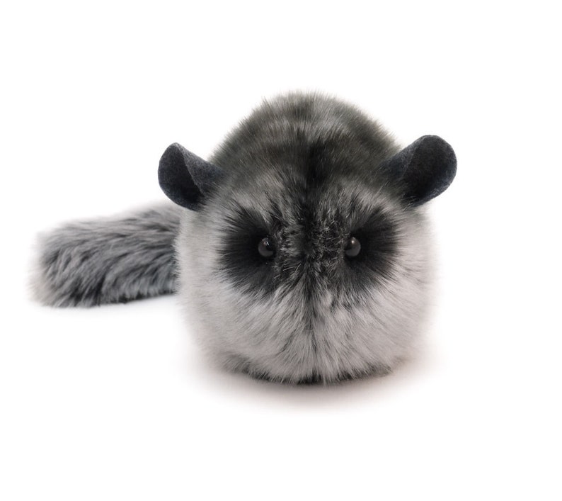 stuffed chinchilla toy