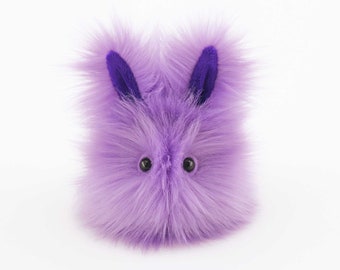 Lavender Easter Bunny Stuffed Animal Cute Plush Toy Pansy Bunny Rabbit Small, Medium, Large Sizes