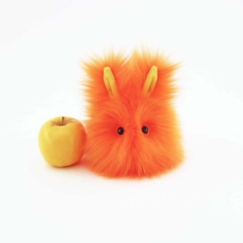 Orange Easter Bunny Stuffed Animal Cute Plush Toy Marigold Bunny Rabbit ...