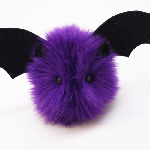 Stuffed Animal Stuffed Bat Cute Plush Toy Bat Kawaii Plushie Etsy