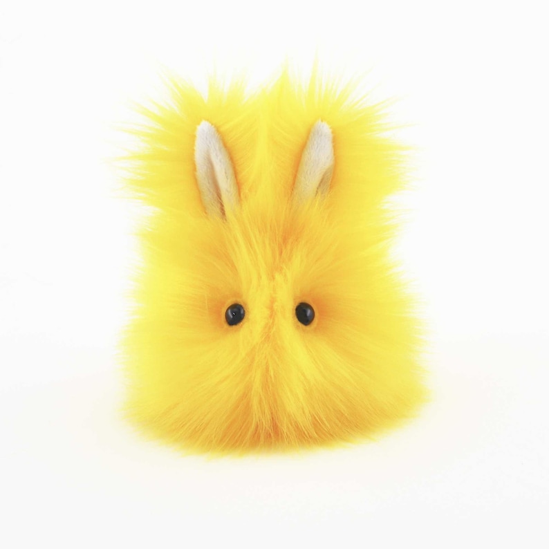 Yellow Easter Bunny Stuffed Animal Cute Plush Toy Sunny Bunny | Etsy