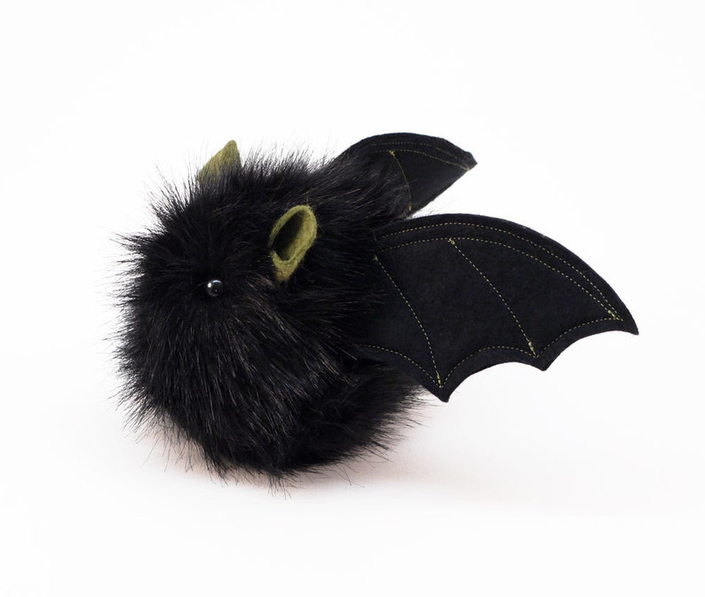 Stuffed Animal Stuffed Bat Cute Plush Toy Bat Kawaii Plushie Etsy