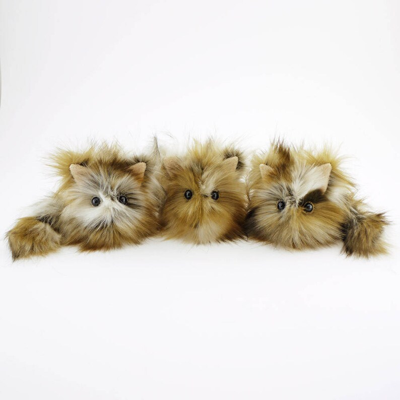 Calico Cat Stuffed Animal Plush Toy Stuffed Cat Plushie Cute Etsy