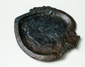 Small Antique Japanese Meiji  Period Tray