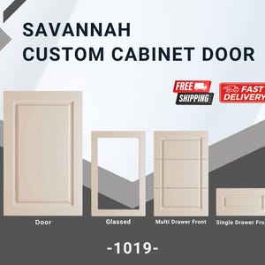 Savannah Thermofolien-Schranktür – Maßgefertigte Schranktür – Auf Bestellung
