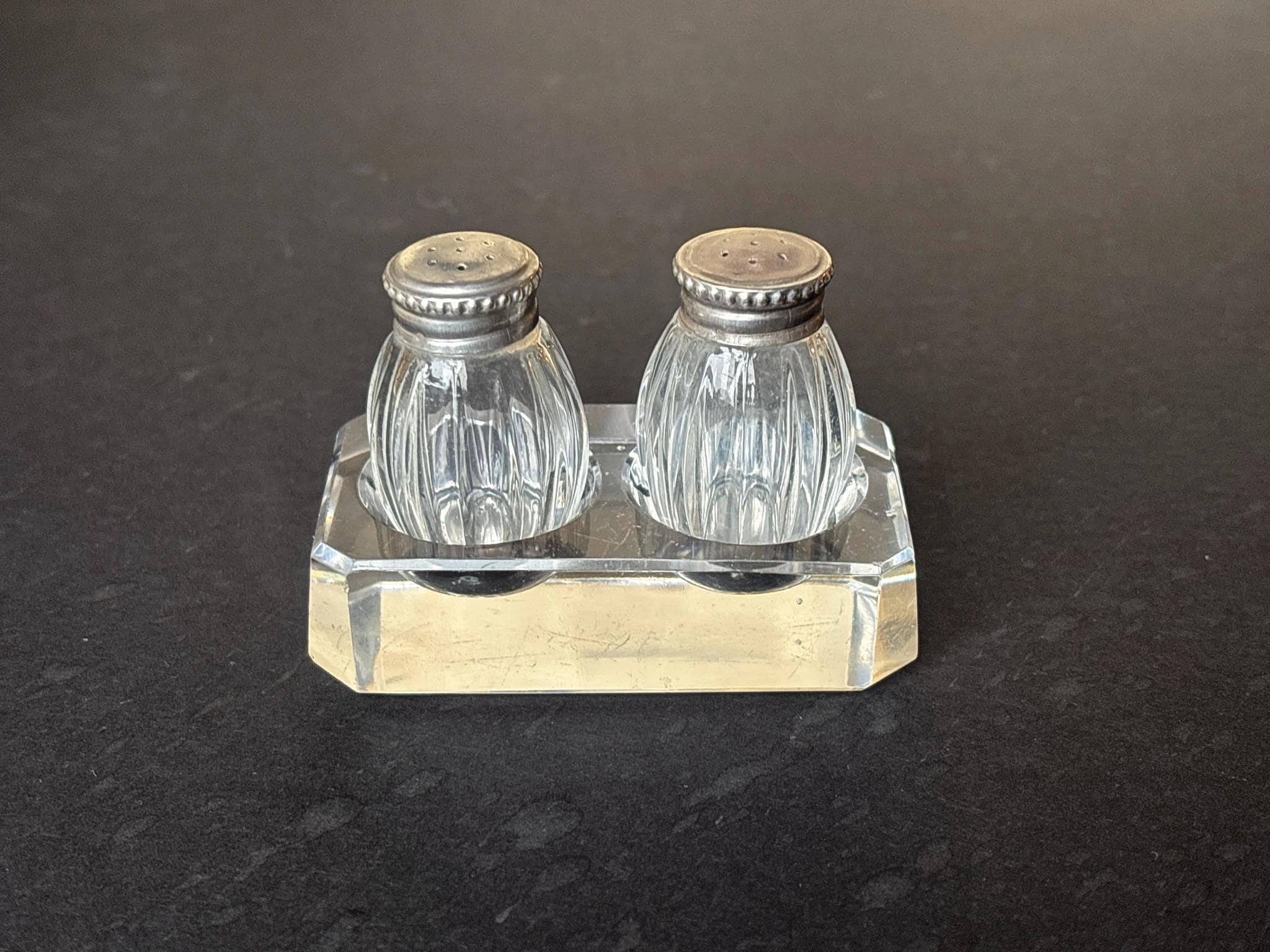 【美品】クリストフル／クリストフルシルバー シェイカー ソルト＆ペッパー クリストフル ソルトシェイカー ○ 塩 調味料 入れ シルバー 銀