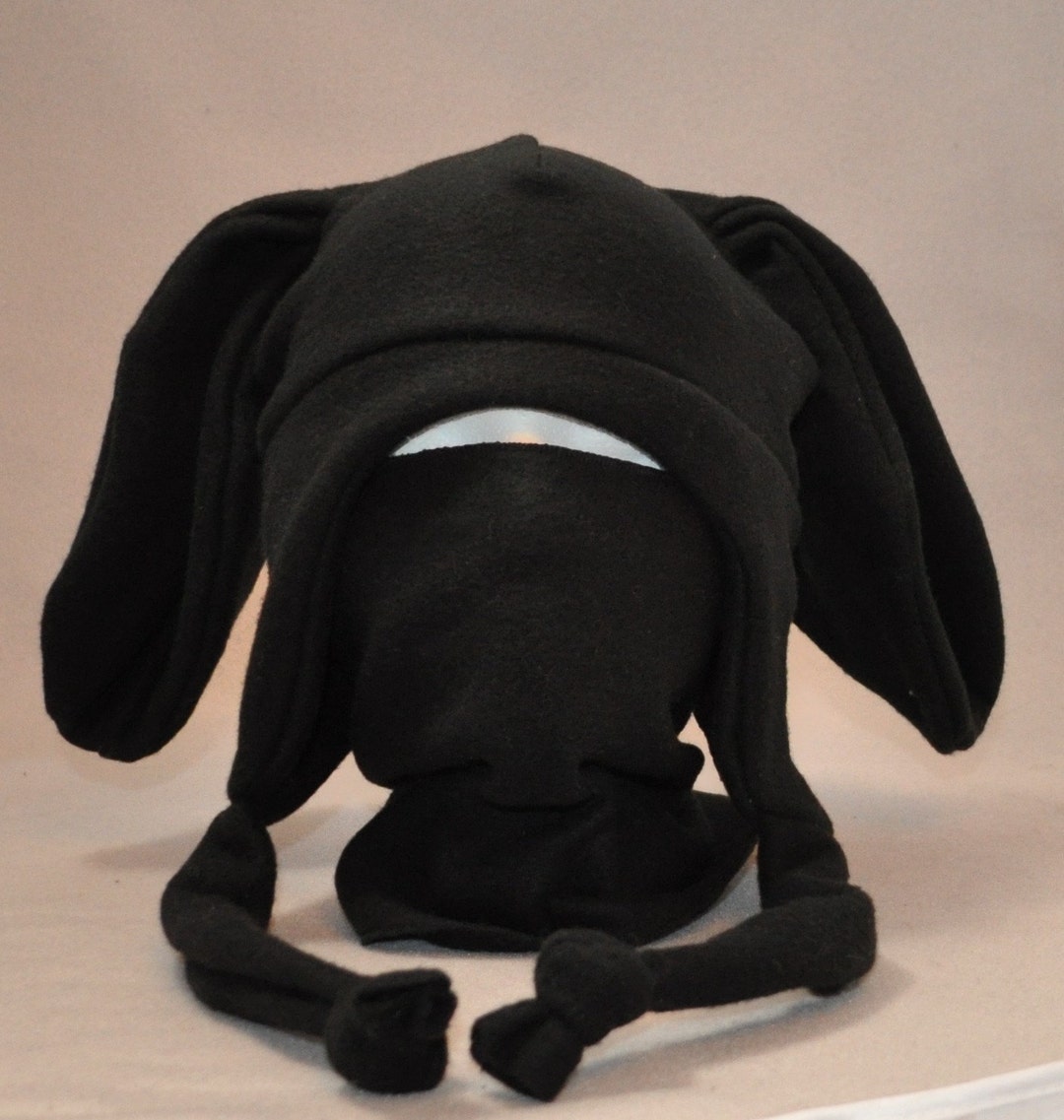 Ninja Bunny Rabbit Custom Colors Mask Hat Neckwarmer Facewarmer Fleece ...