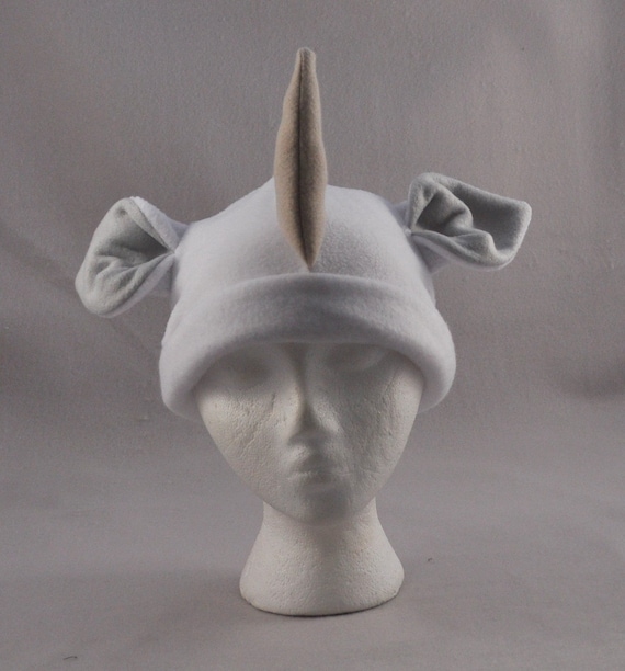 Rhino Ears Horns Animal Fleece Hat Anime Lolita Cosplay Skiing
