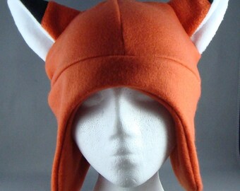 Fox chapeau Animal polaire ski snowboard gothique Earflap Punk Rave