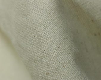 100% Natural Uncolored Turkish Cotton Fabric, ''raw cloth''