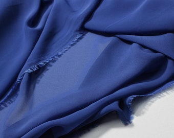 Elegant Chiffon Fabric - Bridal Dresses, Blouses, Scarves - Sold by Yard/Meter