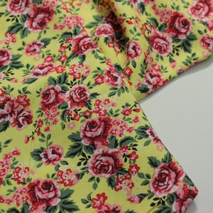 Viscose Fabric with Eye-catching, Floral Design Patterns And Free Design Position, High Quality, Clothing Fabric.Special. Width 150cm /59&quot;