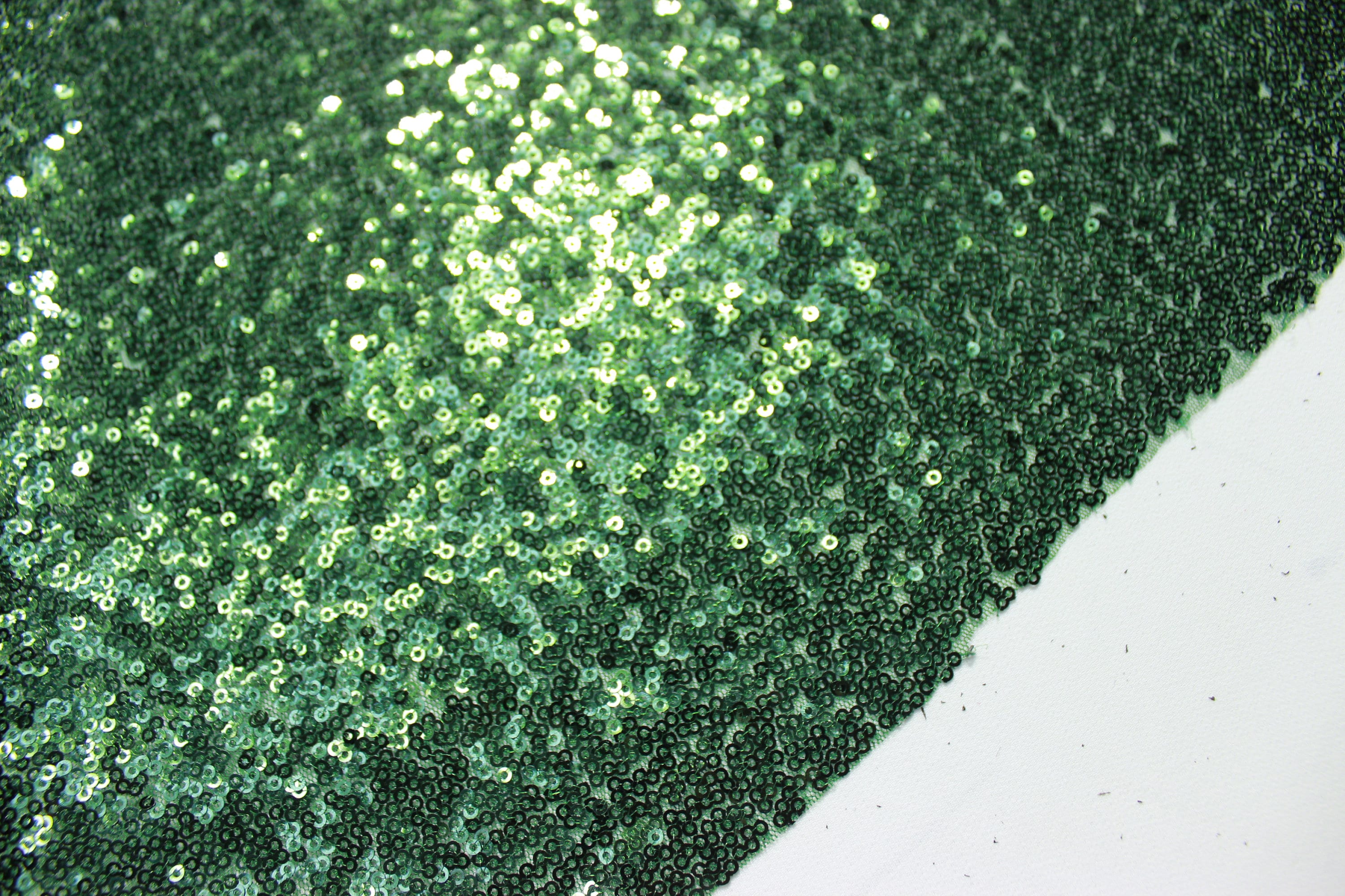 Crop Sequin Jacket in Emerald