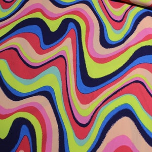 Viscose Fabric with Eye-catching, Strip Design Patterns And Free Design Position, High Quality, Clothing Fabric.Special. Width 150cm /59&quot;