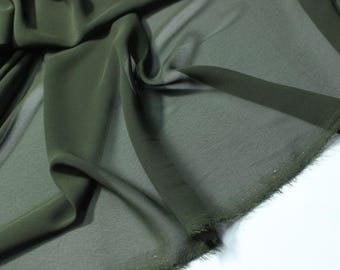 Eleganter Reiner Chiffonstoff - Perfekt für Brautkleider, Blusen, Schals, Wohnkultur und Handarbeiten - Verkauft pro Meter oder Yard