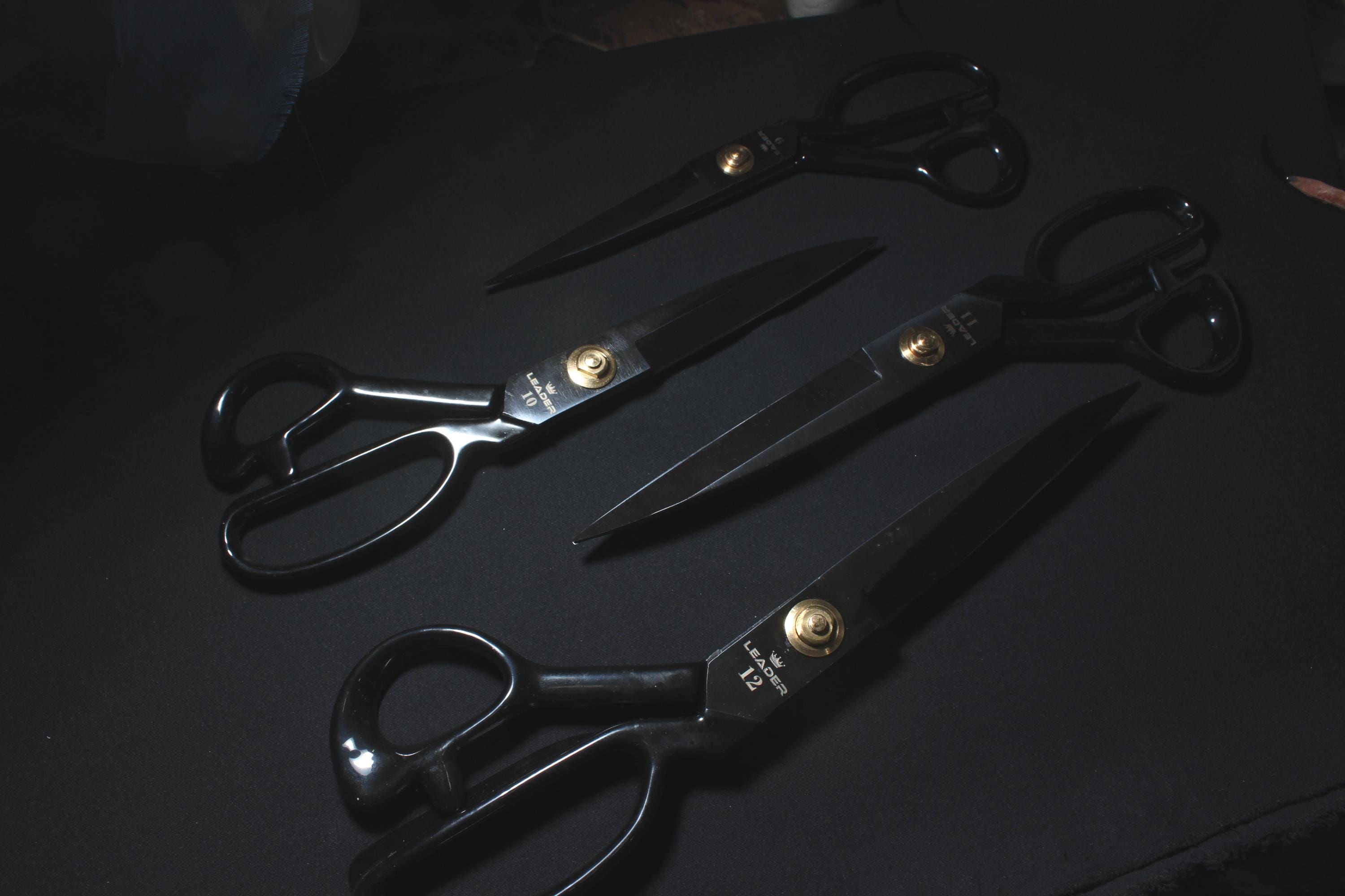 LEADER Professional Tailor Shears – Heavy Duty Fabric Scissors