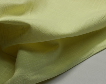 Yellow Linen Fabric – 100% Natural, Breathable Material