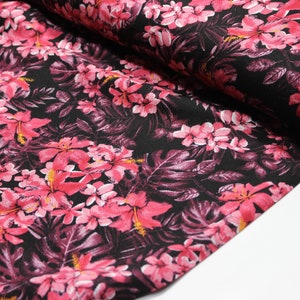 Viscose Fabric with Eye-catching, Floral Design Patterns And Free Design Position, High Quality, Clothing Fabric.Special. Width 150cm /59&quot;