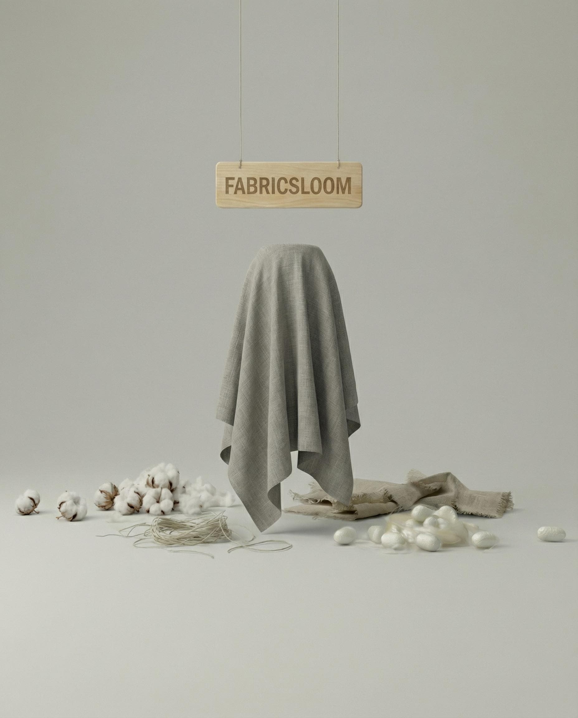 100% linen fabric, gray color, 143 cm wide, high quality