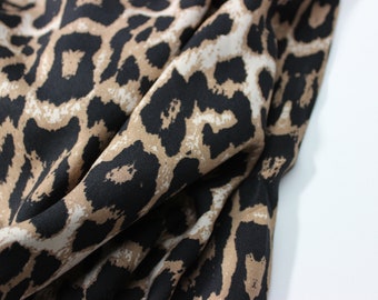 Viscose Fabric with Eye-catching, Leopard Design Patterns And Free Design Position, High Quality, Clothing Fabric.Special. Width 150cm /59&quot;