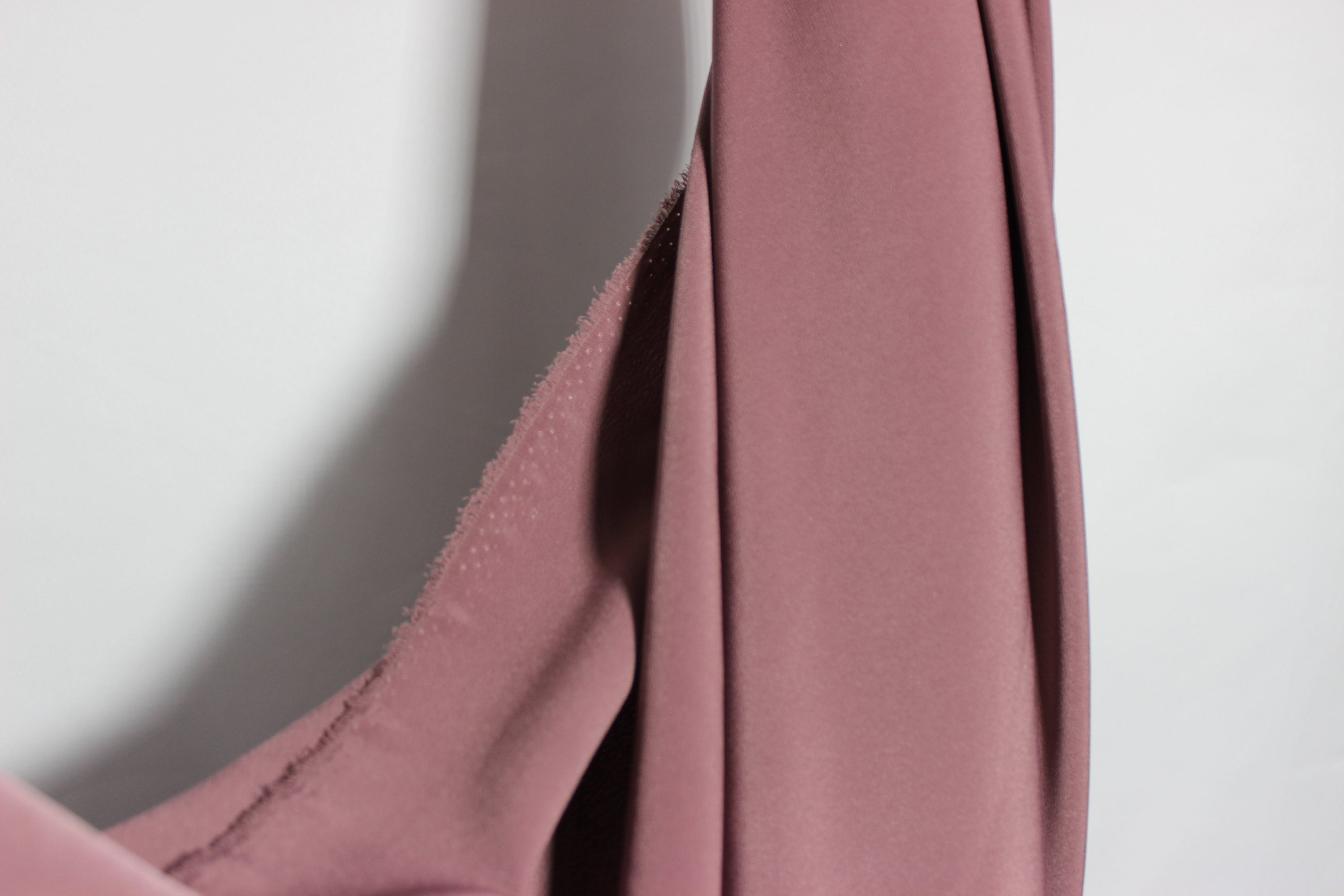 Crystal Crepe Fabric: Royal Powder Pink