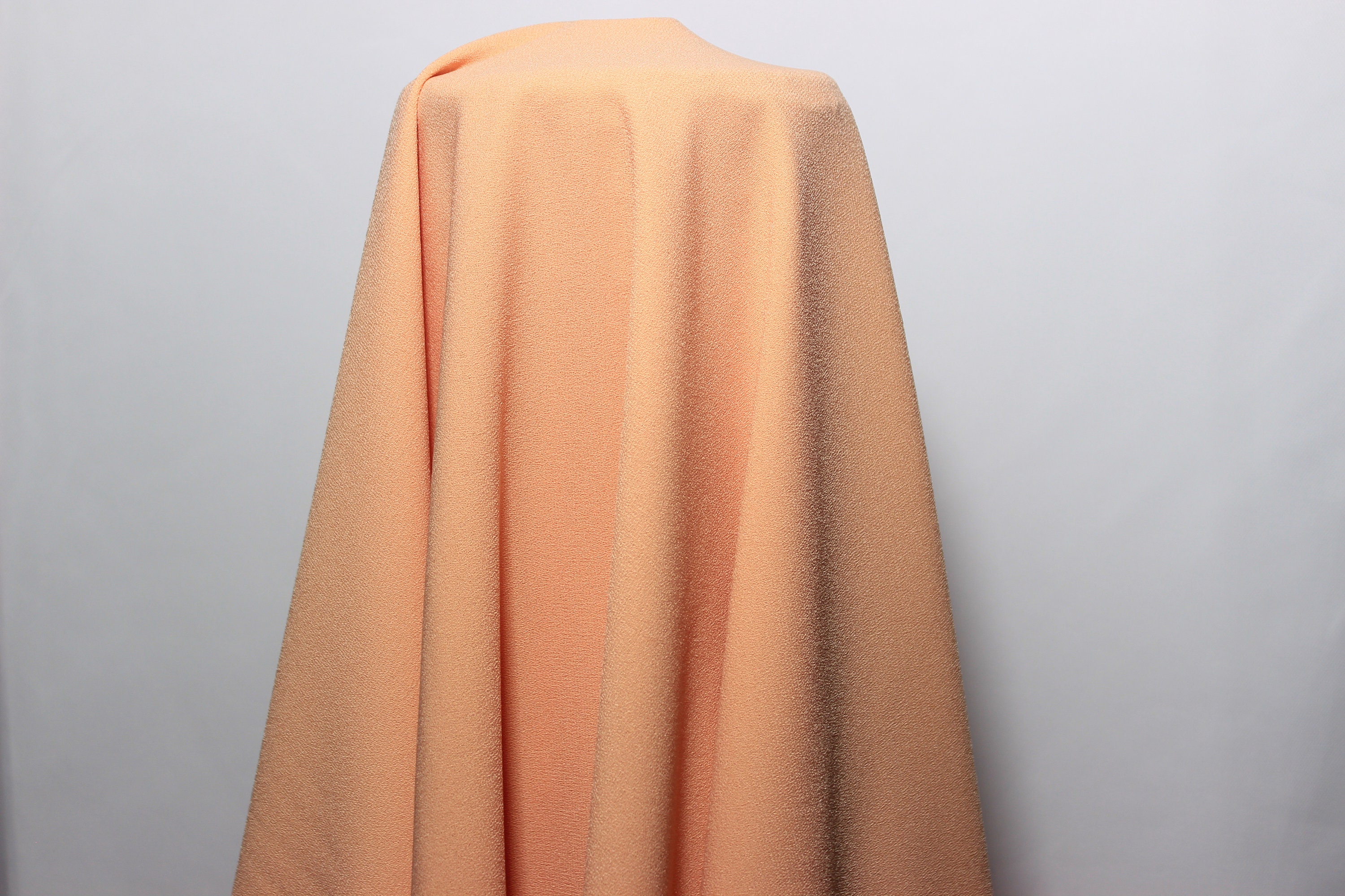 Mustard Yellow Georgette Crepe Fabric – Luxurious Egyptian Polyester