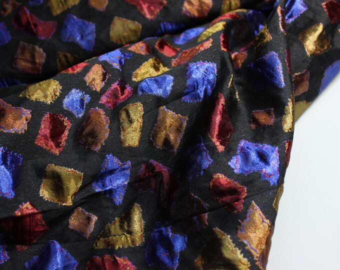 Elegant Gold And Silver Floral Brocade Fabric made In Turkey Etsy elegant-gold-and-silver-floral-brocade-fabric-made-in-turkey-etsy