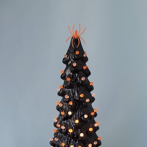 Ceramic Halloween Tree - Fall Centerpiece - Halloween Decor - Ceramic ...