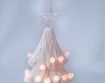 Ceramic White Christmas Tree