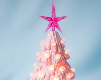 Mini Pink Christmas Tree