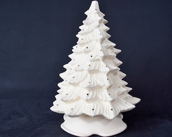 12 Inch Bisque Doc Holiday Classic Vintage Christmas Tree
