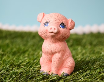 Sweetie the Piglet - Adorable Farmhouse Decor | Baby Shower | House Warming Gift | Cottage Core Decor | Cute Farm Gift | Farm Themed Decor