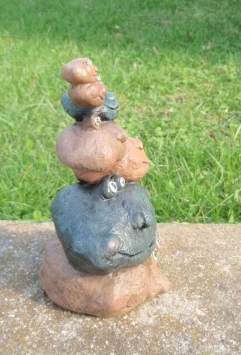 Stack of Stones Yard Art Garden Decor Gifts Under 25 Etsy