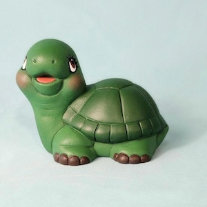 Cute Ceramic Turtle | Yard Turtle | Woodland Ceramics