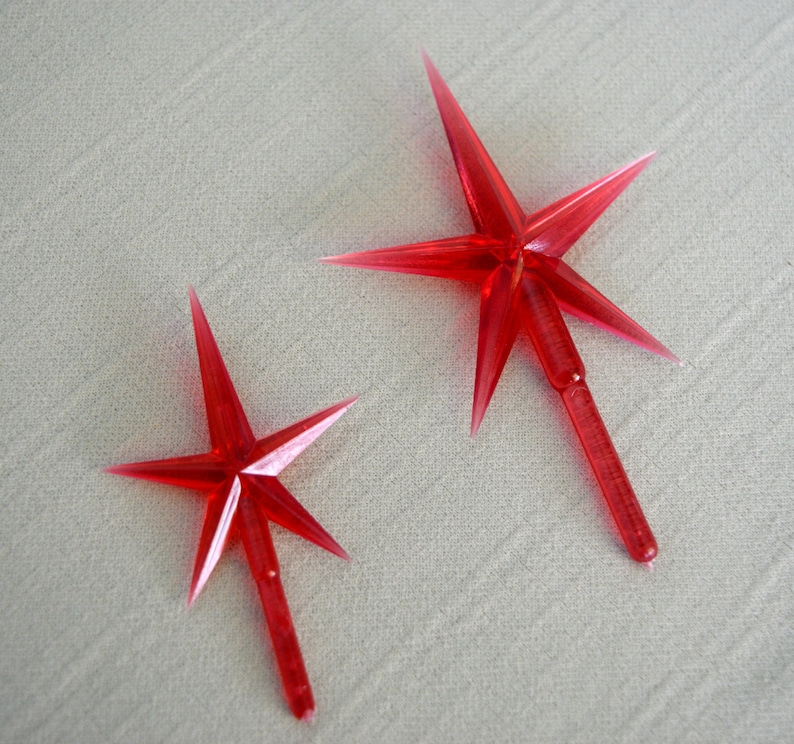 Plastic Star Replacement Star for Ceramic Christmas Tree 4 Etsy