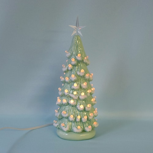 Ceramic Christmas Tree No Star Ceramic Christmas Tree With Etsy