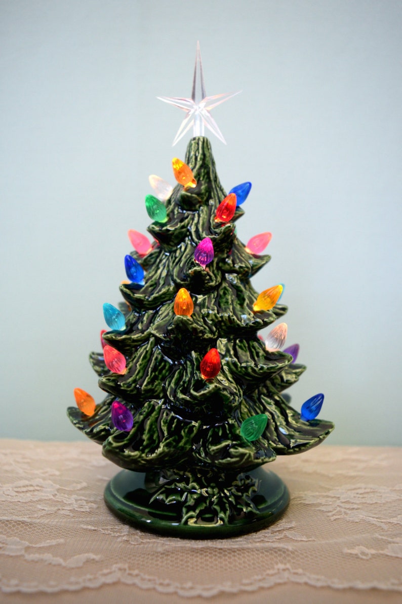Vintage Ceramic Christmas Tree Etsy